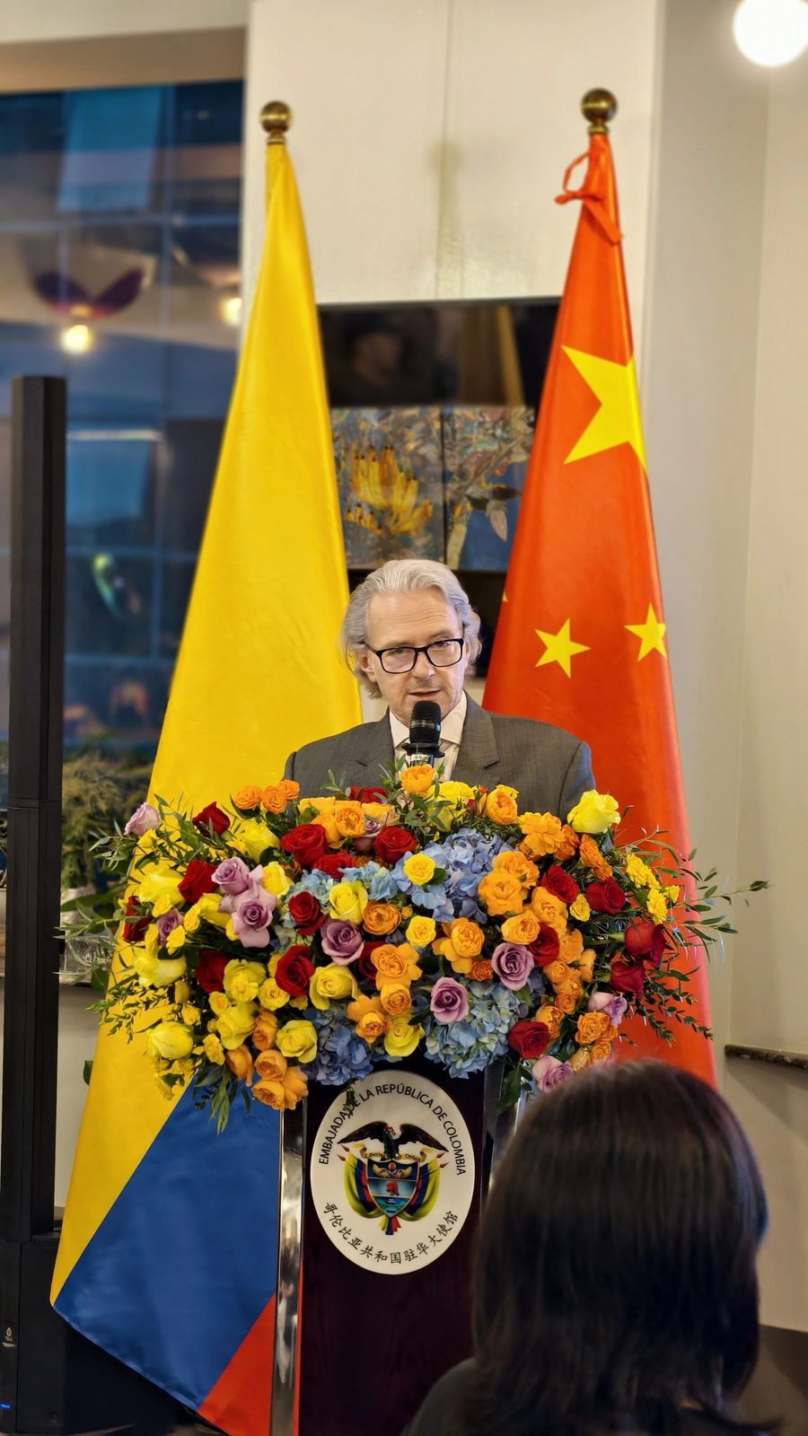 金尚源丝路厅 | “知桥对话”中拉经贸与地缘经济论坛
现场图 5 | 田丽莲 Lilian Tian 金尚JinShang