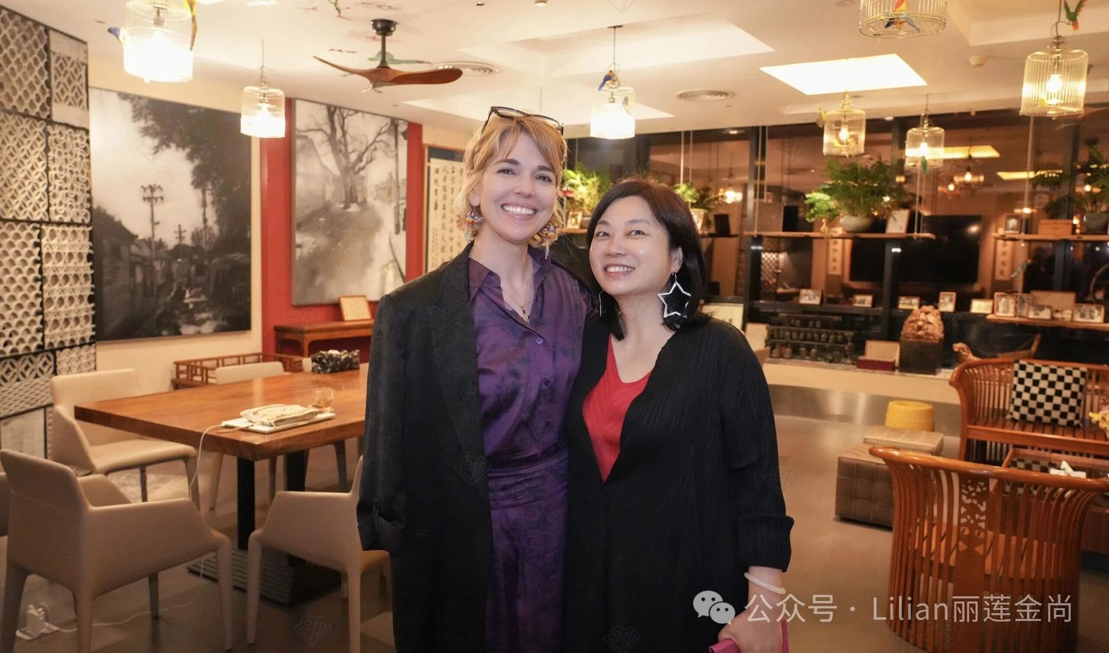 金尚源丝路厅 | “知桥对话”中拉经贸与地缘经济论坛
现场图 12 | 田丽莲 Lilian Tian 金尚JinShang